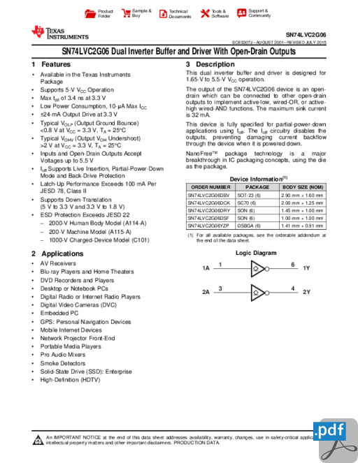 SN74LVC2G06DCKR.pdf